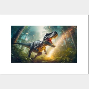 Ferocious T-rex Posters and Art